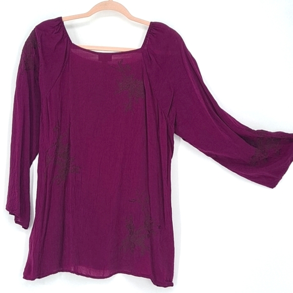 🩵 2/$25 🩵J. Jill Rayon Blouse Size XL - Picture 4 of 10